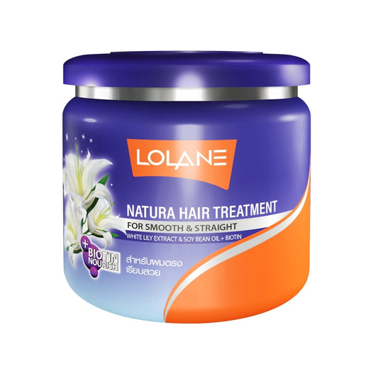 Lolane Natura Hair Treatment For Smooth & Straight 500g