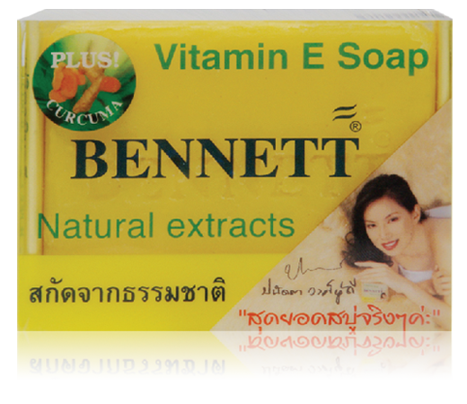 Bennett Vitamin E Soap Plus Curcuma 130g