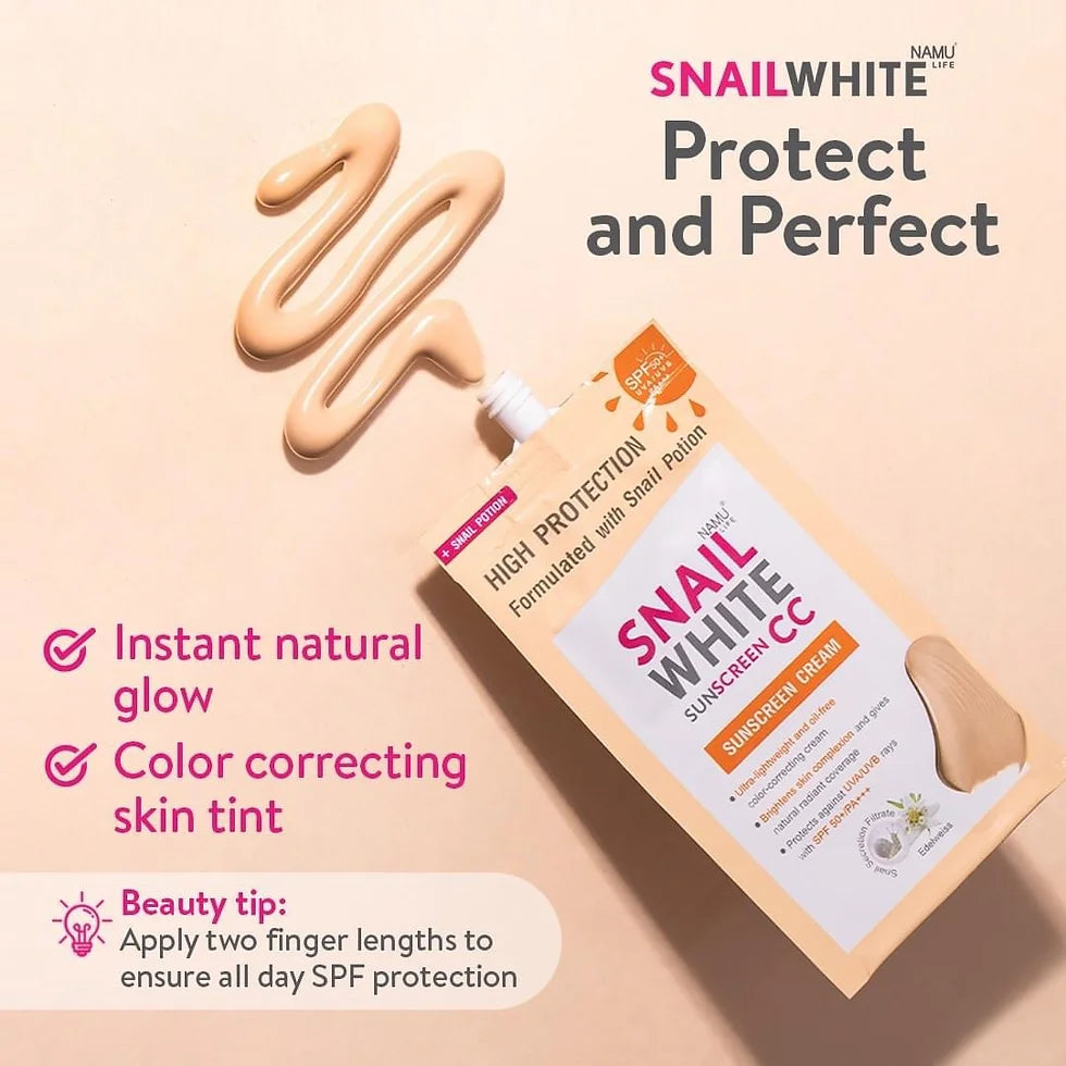 Namu Life Snail White Sunscreen CC Cream 6ml