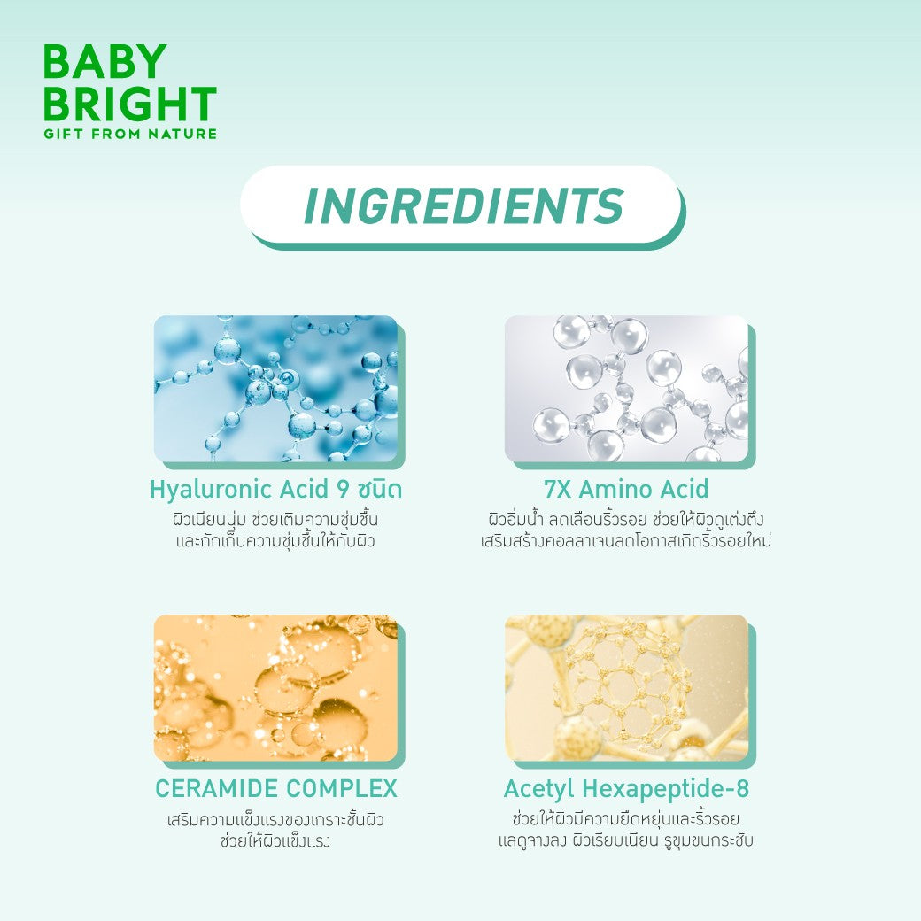 Baby Bright Rejulight Fill-lagen Hydrogel Mask