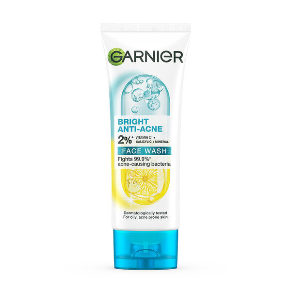 Garnier Skin Naturals Bright Complete Anti-Acne Cleansing Foam 100ml
