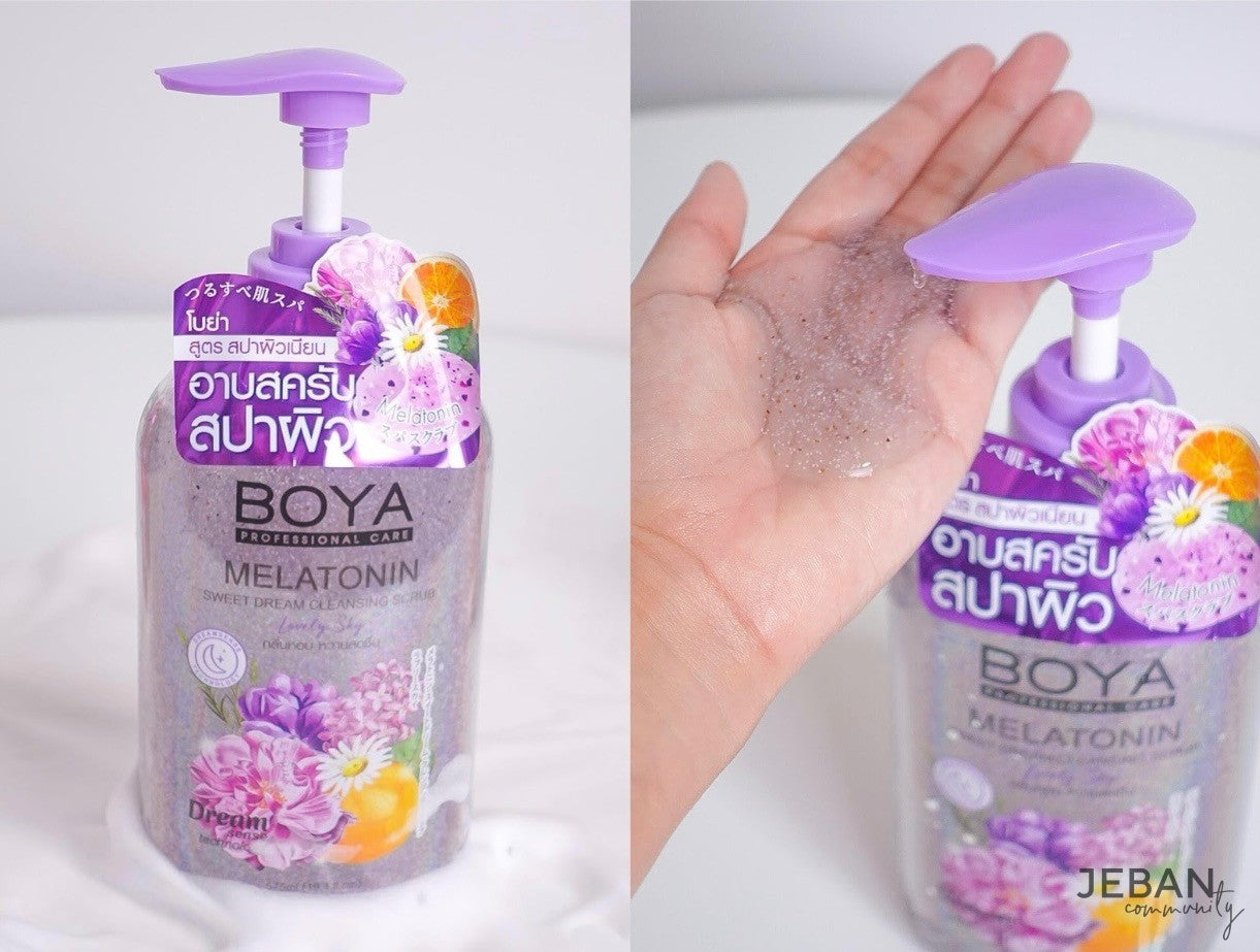 Boya Melatonin Sweet Dream Cleansing Scrub 575ml (Lovely Sky)