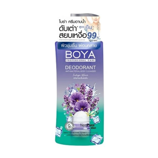 Boya Deodorant Anti-bacterial Body Cleanser Indigo Wave