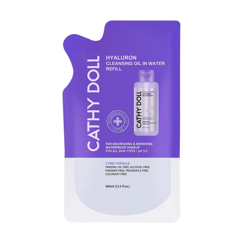Cathy Doll Hyaluron Cleansing Oil in Water Refill 400ml