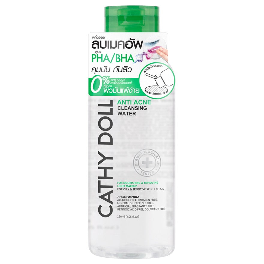 Cathy Doll Anti Acne Cleansing Water 120ml